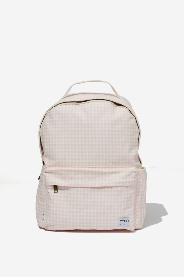 Checkered Backpack