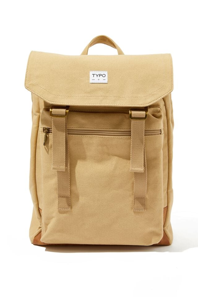 Beige Rucksack